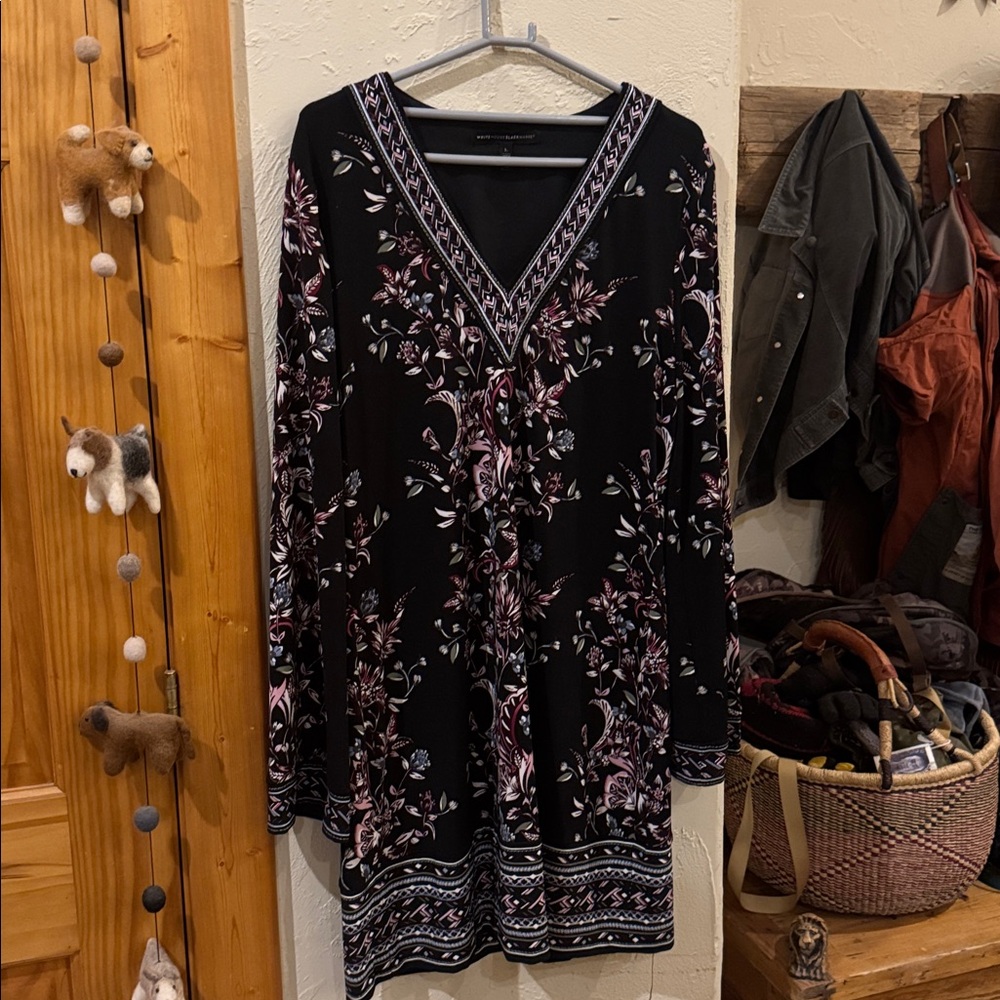 White House Black Market Black Dress